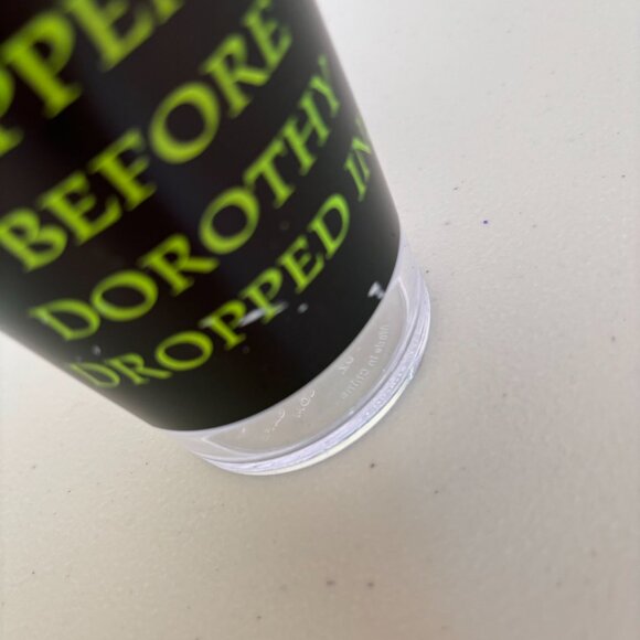 Wicked Broadway Plastic Cup Souvenir NYC Show - Picture 3 of 5